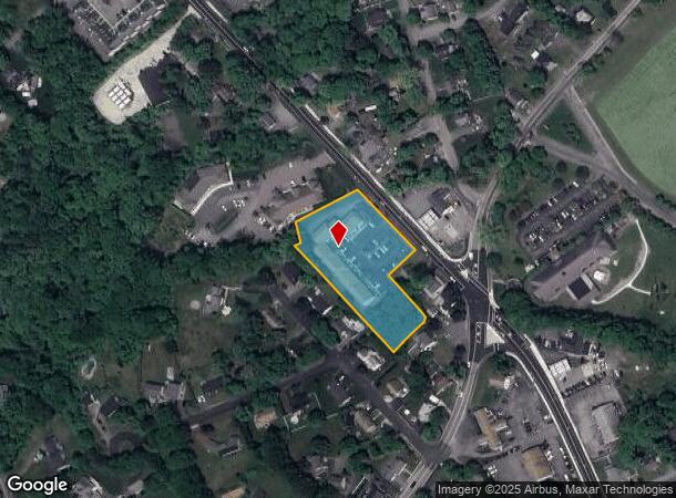  1215 Main St, Tewksbury, MA Parcel Map