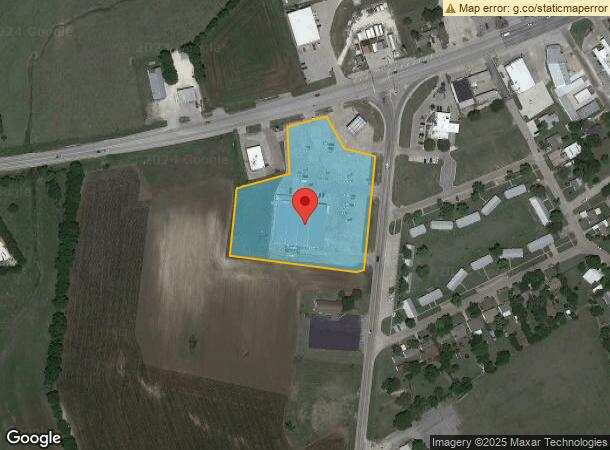  1250 W Mcgregor Dr, Mcgregor, TX Parcel Map