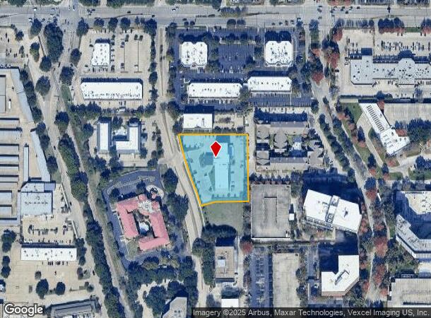 14960 Landmark Blvd, Dallas, TX Parcel Map