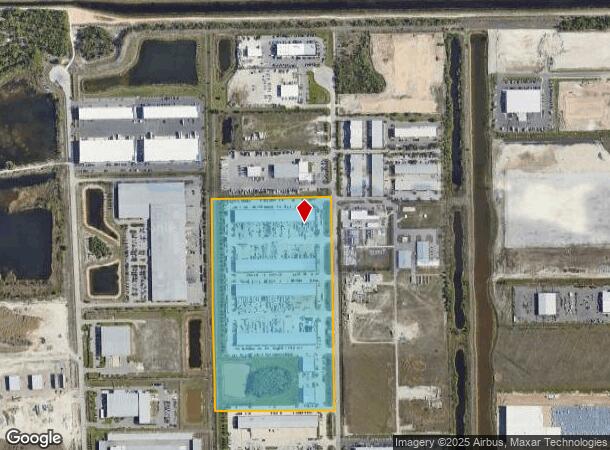 16120 Lee Rd, Fort Myers, FL Parcel Map