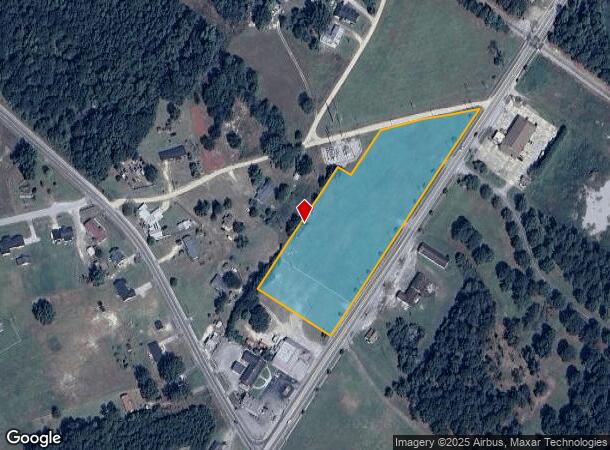 Five Chop Rd At Us 15 S, Santee, SC Parcel Map