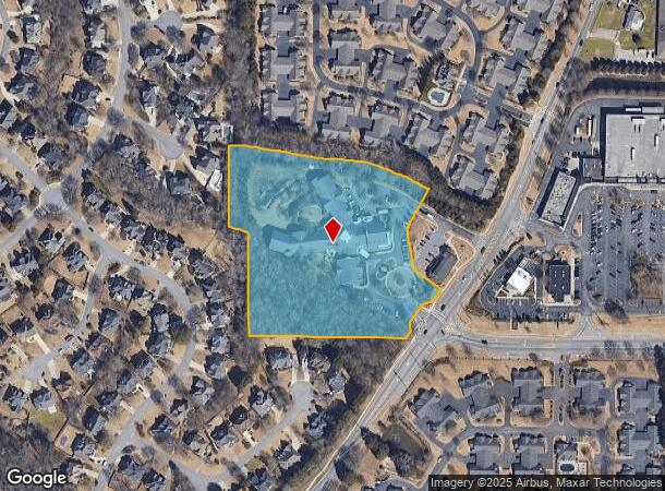  12200 Crabapple Rd, Alpharetta, GA Parcel Map