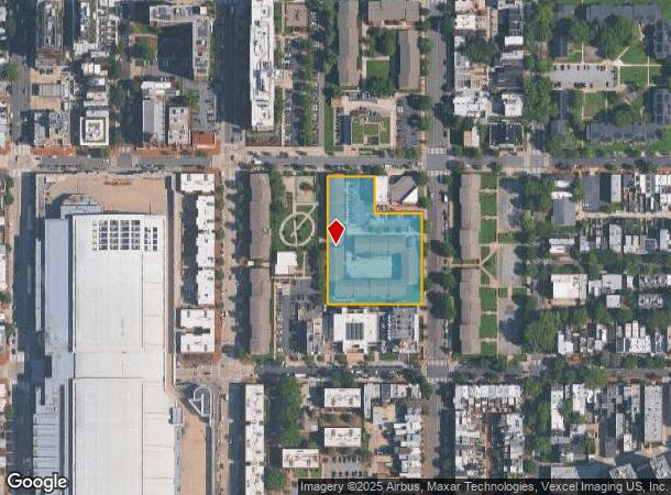 602 Emmanuel Ct Nw, Washington, DC Parcel Map