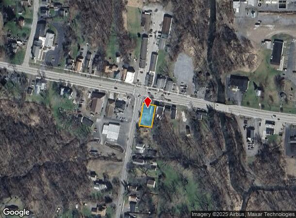  8733 Main St, Honeoye, NY Parcel Map