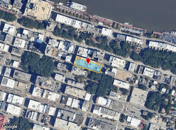 104 E Bryan St, Savannah, GA Parcel Map