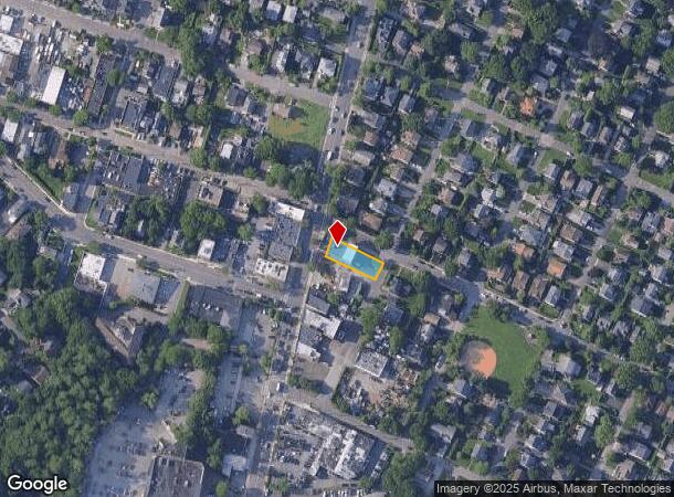 834 Post Rd, Scarsdale, NY Parcel Map