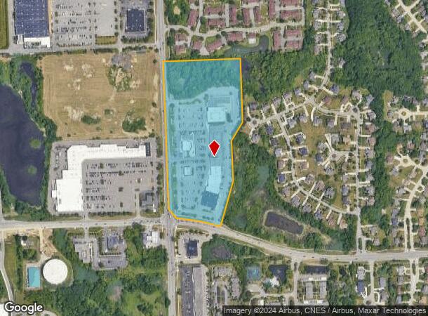  7300 Haggerty Rd, West Bloomfield, MI Parcel Map