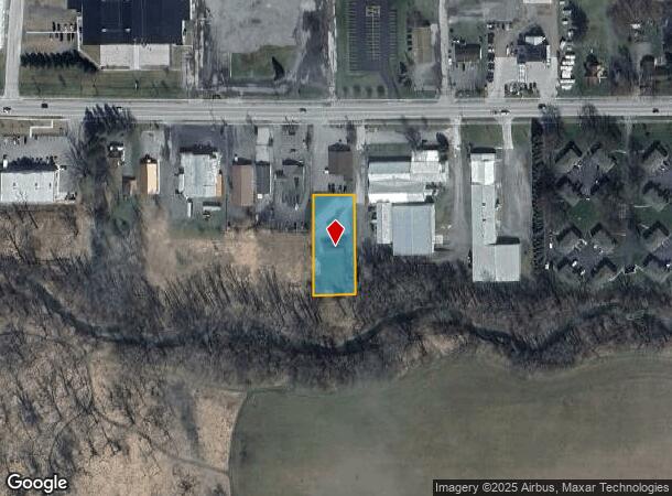  8623 Main St, Honeoye, NY Parcel Map
