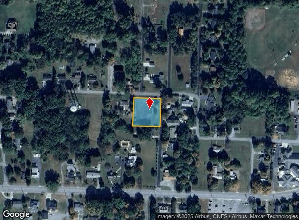  117 Jefferson St, Yadkinville, NC Parcel Map