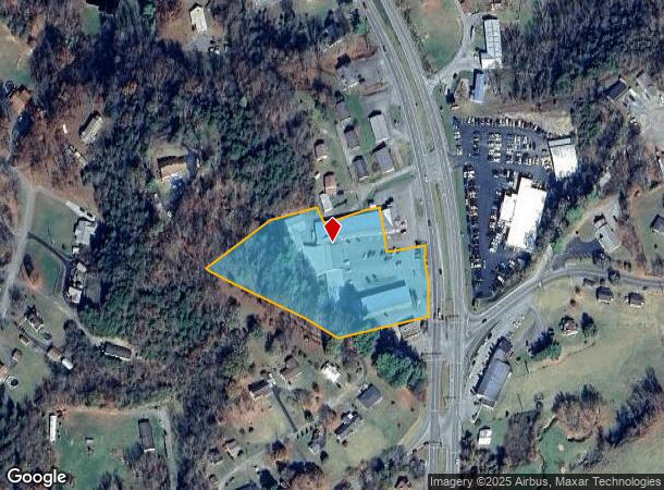 19366 Us Highway 58, Castlewood, VA Parcel Map