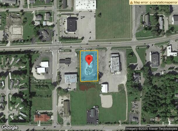  1300 W Main St, Lowell, MI Parcel Map