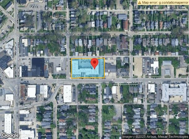  1224 Prospect St, Indianapolis, IN Parcel Map