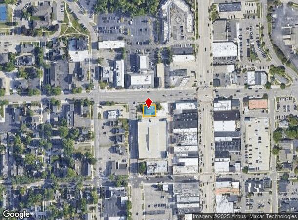  127 W University Dr, Rochester, MI Parcel Map