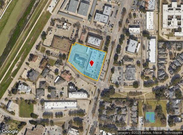  2832 S Hulen St, Fort Worth, TX Parcel Map