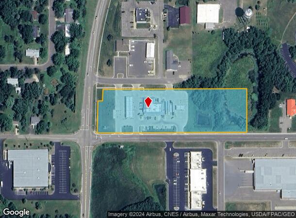  855 Keller Ave S, Amery, WI Parcel Map