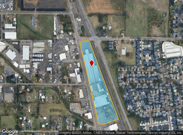 1480 Irvington Dr, Eugene, OR Parcel Map