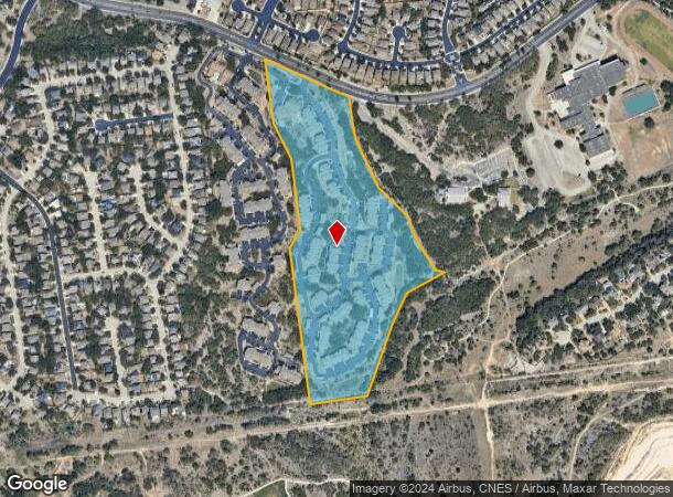  1234 Evans Rd, San Antonio, TX Parcel Map