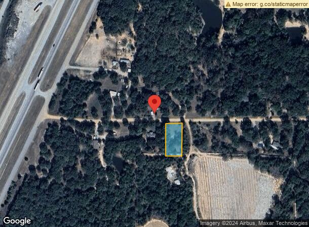  3848 W Tent Ln, Atoka, OK Parcel Map