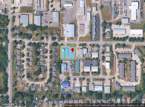 1201 E 24Th St, Lawrence, KS Parcel Map