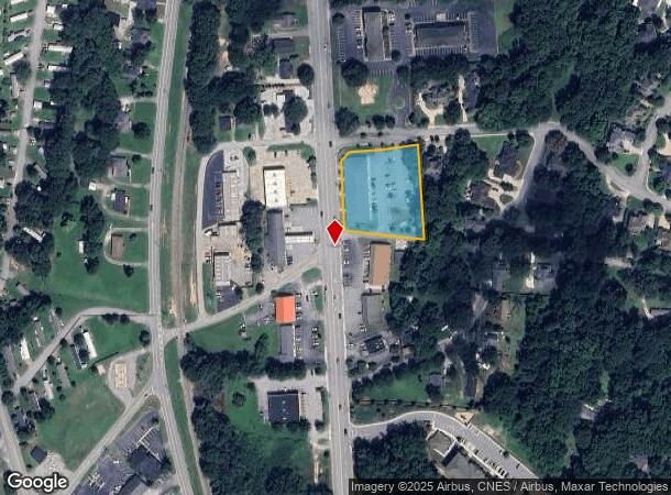  433 Se Main St, Simpsonville, SC Parcel Map