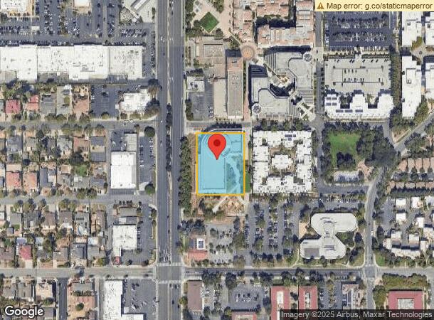  10200 S De Anza Blvd, Cupertino, CA Parcel Map