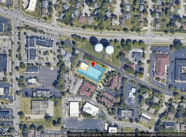  1661 Old Henderson Rd, Columbus, OH Parcel Map