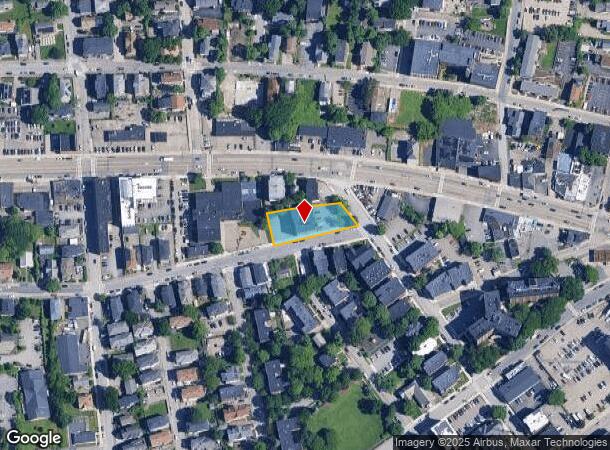  6 Jaques Ave, Worcester, MA Parcel Map