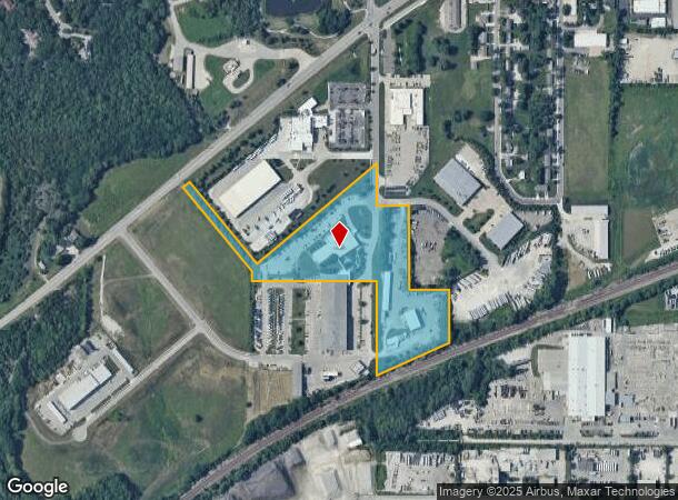  1385 S Robinson Dr, Olathe, KS Parcel Map