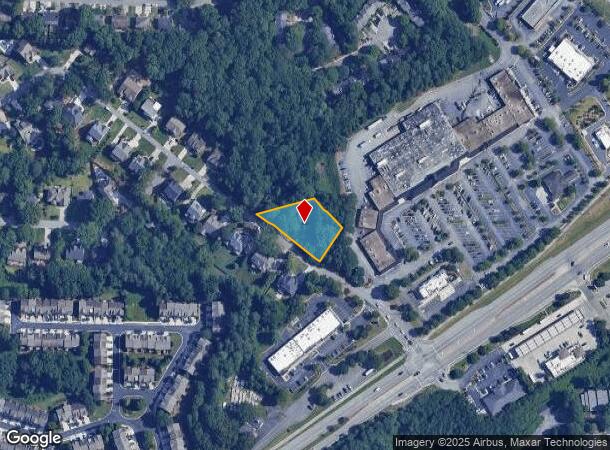  1657 Gaylor St Se, Smyrna, GA Parcel Map