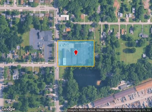  301 N Colfax St, Gary, IN Parcel Map