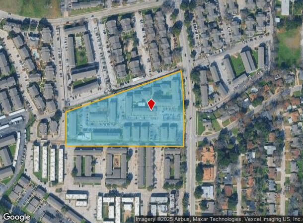 2840 Las Vegas Trl, Fort Worth, TX Parcel Map