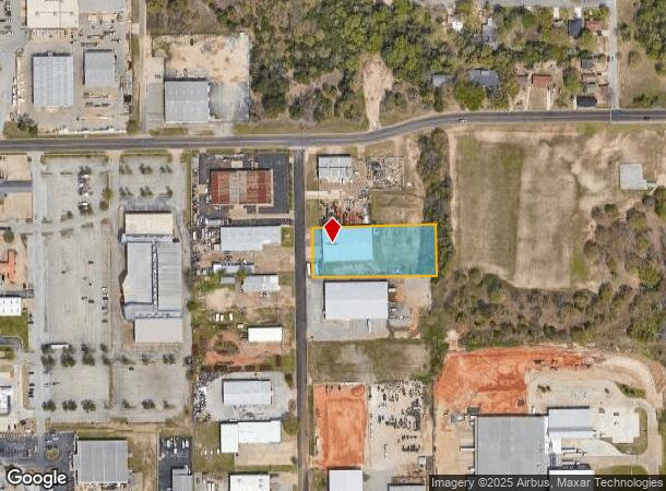 1202 S Bennett Ave, Tyler, TX Parcel Map