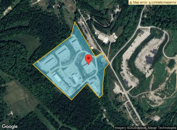  586 Plum Run Rd, Canonsburg, PA Parcel Map