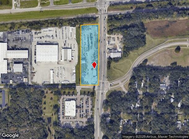 3110 N Falkenburg Rd, Tampa, FL Parcel Map