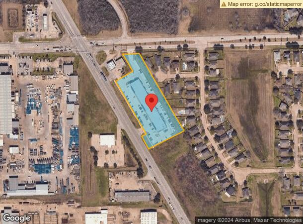  3525 S Main St, Pearland, TX Parcel Map