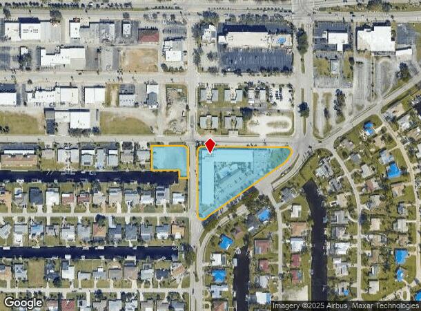  1502 Miramar St, Cape Coral, FL Parcel Map