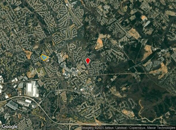  3195 Old Peachtree Rd, Dacula, GA Parcel Map