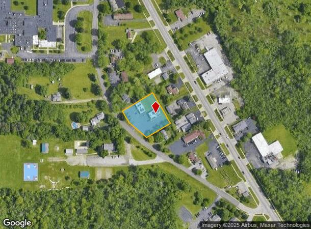  3623 Eggert Rd, Orchard Park, NY Parcel Map