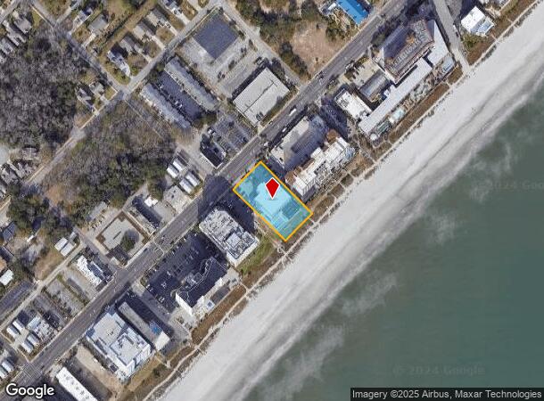  2411 S Ocean Blvd, Myrtle Beach, SC Parcel Map