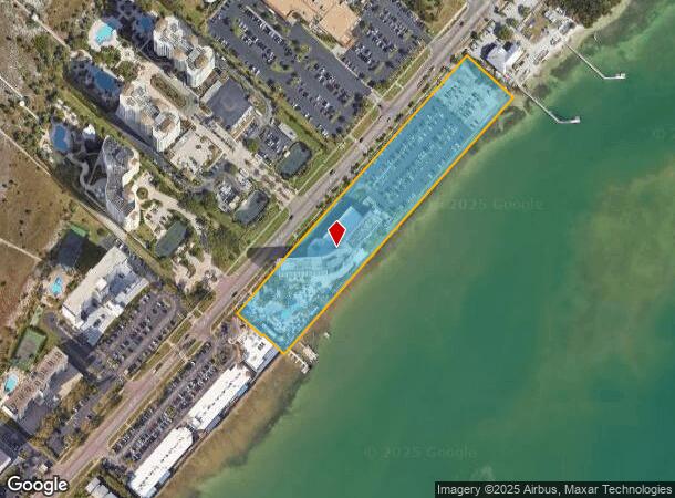  1201 Gulf Blvd, Clearwater Beach, FL Parcel Map