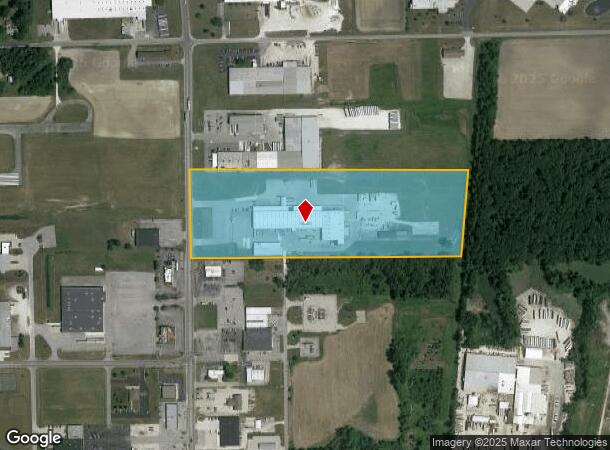  1617 N Us Highway 27 St, Portland, IN Parcel Map