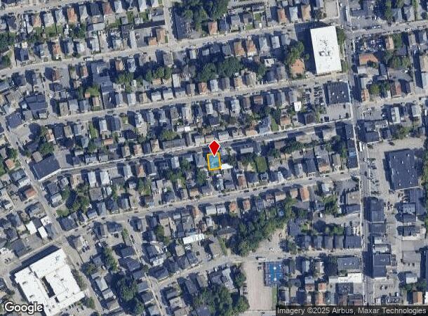 84 Sylvian St, Central Falls, RI Parcel Map