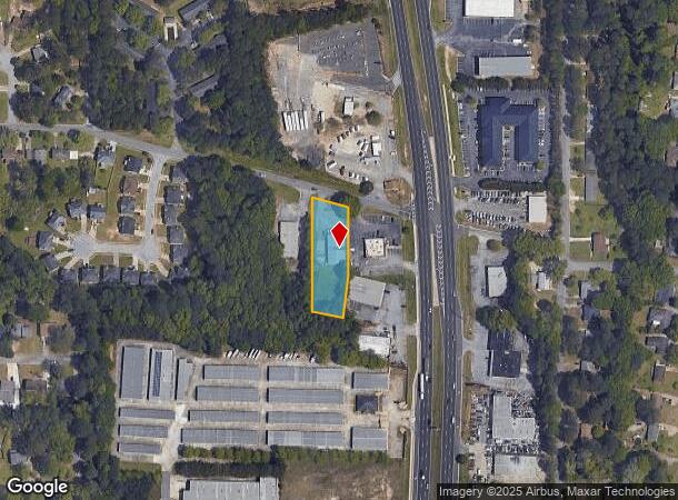  821 Dixon Rd, Jonesboro, GA Parcel Map