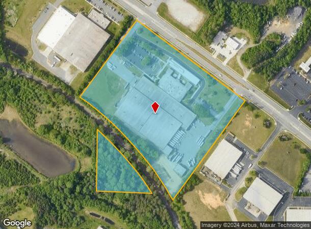  8749 W Market St, Greensboro, NC Parcel Map