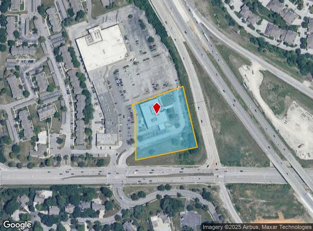 10100 W 119Th St, Overland Park, KS Parcel Map