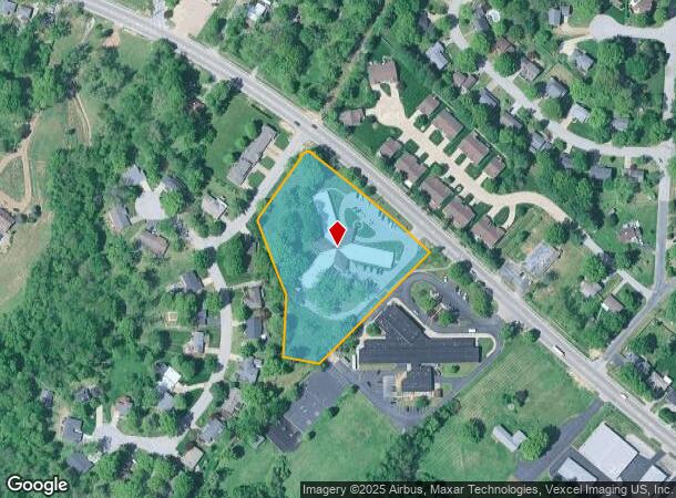  1623 W Delmar Ave, Godfrey, IL Parcel Map