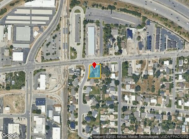  217 W Winchester St, Salt Lake City, UT Parcel Map
