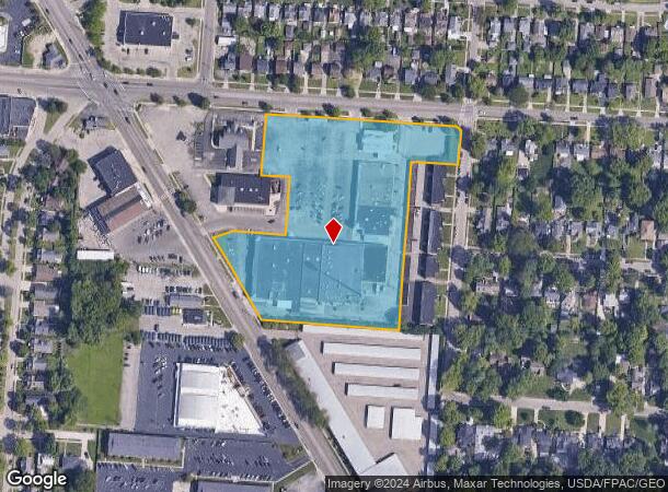  1054 Patterson Rd, Dayton, OH Parcel Map