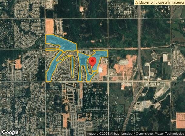  4001 Fairfax Dr, Edmond, OK Parcel Map