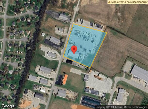  5511 Pennebaker Ave, Bardstown, KY Parcel Map